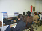 Imagen de los alumnos en el transcurso del taller, haga clic para ampliar