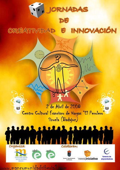 Cartel de las II Jornadas de Creatividad e Innovación, haga clic para ampliar
