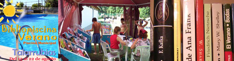 Bibliopiscina de verano en la Piscina Municipal de Talarrubias - del 13 al 22 de agosto de 2007
