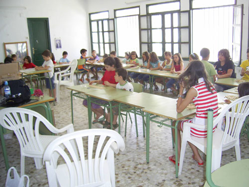 Foto de los talleres realizados en Baterno, haga clic en la imagen para ampliar