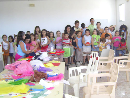 Foto de los talleres realizados en Casas de Don Pedro, haga clic en la imagen para ampliar