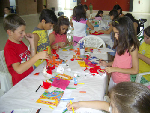 Foto de los talleres realizados en Siruela, haga clic en la imagen para ampliar