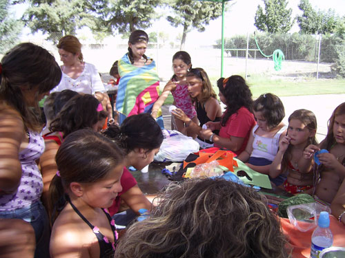 Foto de los talleres realizados en Talarrubias, haga clic en la imagen para ampliar