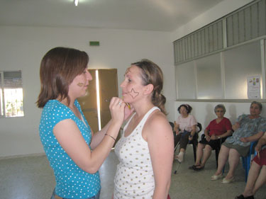 Asistentes al taller de risoterapia de Sancti-Spritus