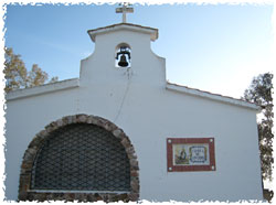 Fachada de la ermita