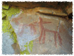 Pintura esquemtica rupestre, haga clic para ampliar