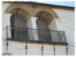 Arcos de la fachada del Palacio