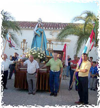 Procesin de la Ermita al pueblo