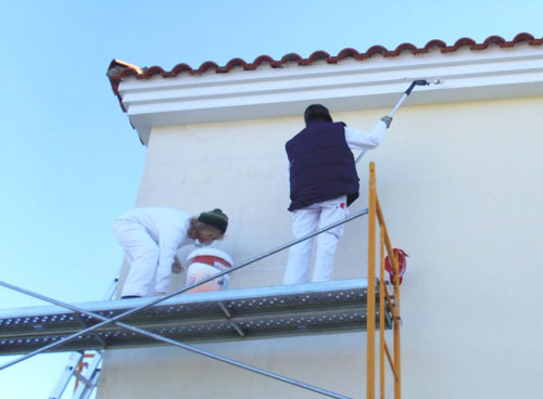 Imagen de las actividades del taller de pintura, haga clic en la imagen para ampliar la foto