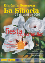 Cartel del Da de la Comarca La Siberia 2007