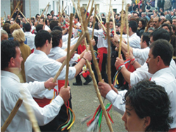 Danza de San Blas en Garbayuela Danza de San Blas en Garbayuela