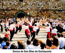 Danza de San Blas en Garbayuela