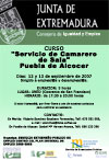 Cartel del Curso de camarero de sala, haga clic para ampliar